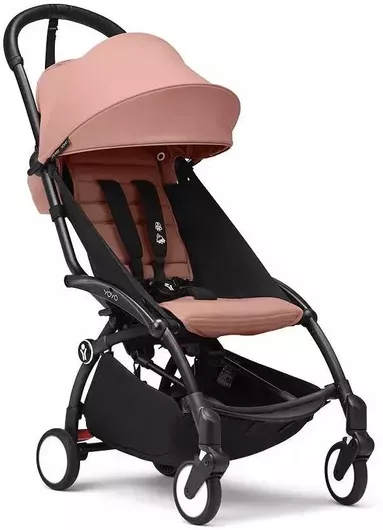 Καρότσι Μωρού Stokke YOYO³ Κατάλληλο από 6+ Mηνών Frame Colour Black / Pack Ginger 6.2kg