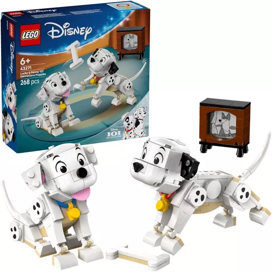 Lego │ Disney 43271 Κουτάβια Λάκι & Πένι 101 Σκυλιά Δαλματίας 43271