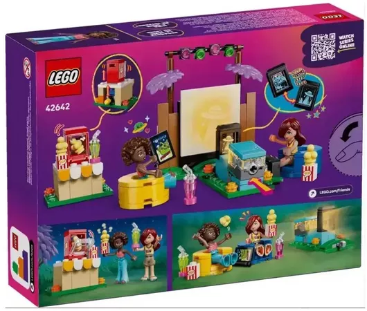 Lego Friends Friendship Movie Night για Παιδιά 6+ Ετών, 154 Τεμάχια 41755