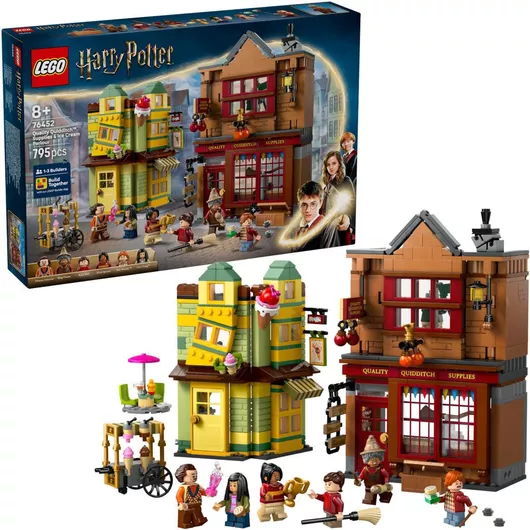 Lego Harry Potter Quality Quidditch Supplies & Ice Cream Parlour για 8+ Ετών 795τμχ. 76422