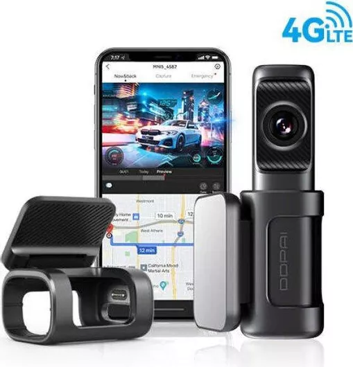 Κάμερα DVR Αυτοκινήτου DDPAI 4K WiFi/ GPS για Παρμπρίζ