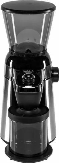 Ηλεκτρικός Μύλος Καφέ Gaggia MD 15 150W με Χωρητικότητα 300gr & 15 Επίπεδα Άλεσης Ασημί