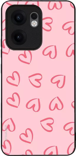 Θήκη Sonique Heart Series Oppo Reno13 F 5g Oppo Reno13 Fs 5g Ροζ