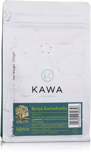 Καφές Espresso Kawacom Kenya Karindundu σε Κόκκους 250gr
