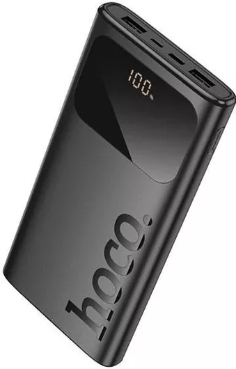 Power Bank Hoco J144 15000mAh με 2 Θύρες USB-A Μαύρο