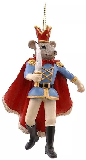 Κρεμαστό Διακοσμητικό Άι Βασίλης Polyresin Πολύχρωμο Στολίδι