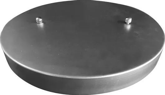 Aca Ροζέτα Οροφής για Φωτιστικά ROSET35040N Ασημί