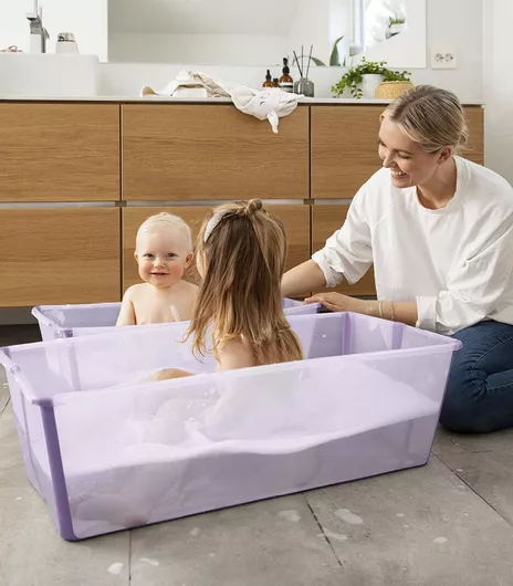 Μπανιέρα Μωρού Stokke Flexi Bath Λιλά