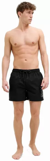 Jack & Jones Ανδρικό Μαγιό Σορτς Μαύρο