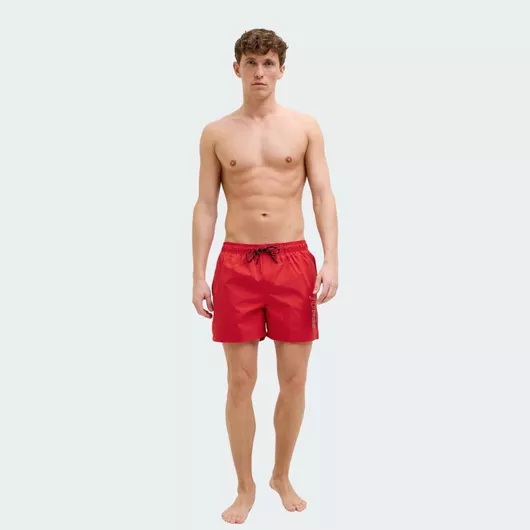 Jack & Jones Ανδρικό Μαγιό Σορτς Κόκκινο