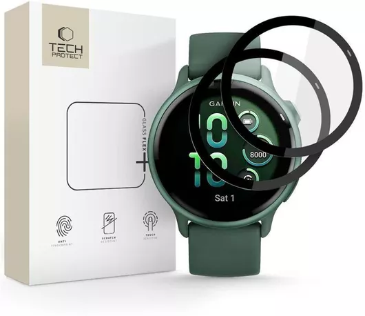 Tech-Protect Glass Flex+ Screen Protector για το Garmin Vivoactive 6 2τμχ