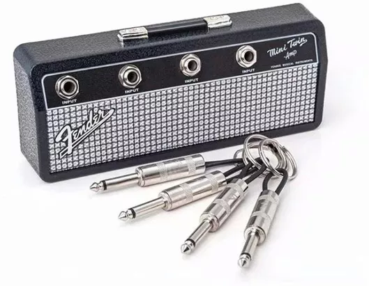 Κλειδοθήκη Τοίχου Molf's Μεταλλική Ενισχυτής Fender 4 θέσεων