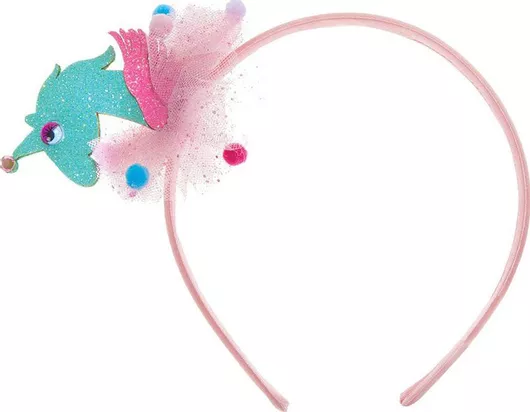 Αποκριάτικη Στέκα Μαλλιών 3D Μονόκερος με Διάφορα Σχέδια (1 τεμάχιο)