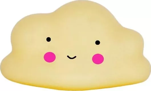 Παιδικό Διακοσμητικό Φωτιστικό Συννεφάκι Κίτρινο