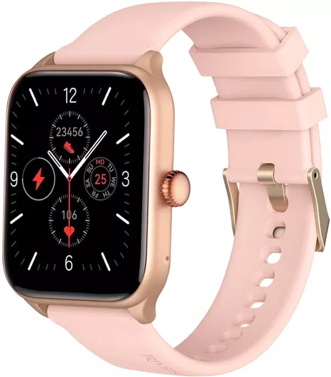 Riversong Motive 6 Pro Smartwatch με Παλμογράφο Ροζ