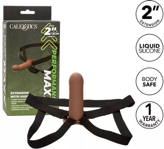 StrapOn Calexotics Strapless με Dildo Καφέ