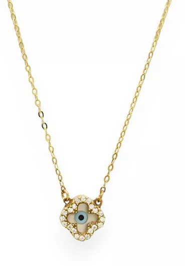 Κολιέ Goldjewels ΜατάκιΧρυσό 9Κ