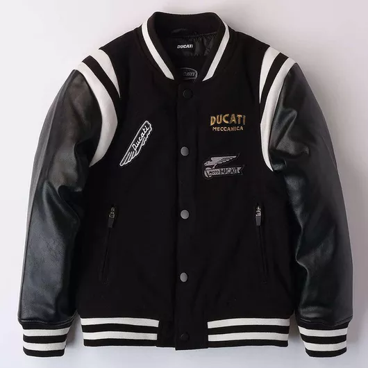 Ducati Παιδικό Μαύρο Casual Μπουφάν