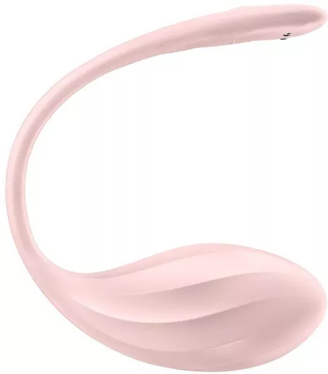 Δονητής Satisfyer Ribbed Petal για Ζευγάρια με Remote Control Ροζ