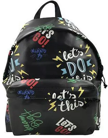 Σχολική Τσάντα Πλάτης Lyc Sac The Drop Dream Σχολική Γυμνασίου - Λυκείου Μαύρο 24lt