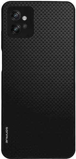 Θήκη Κινητού Sonique Carbon Series Motorola Moto G32 Μαύρο