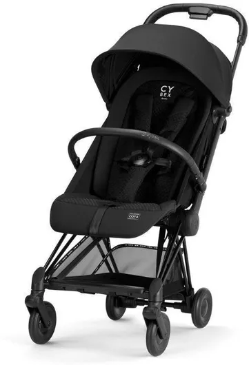 Καρότσι Μωρού Cybex Coya Kατάλληλο για Nεογέννητο Urban Mobility Black | Black 6.6kg