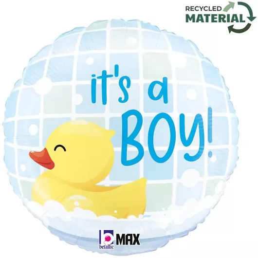 Μπαλόνι Γέννησης Παπάκι It's A Boy 18"
