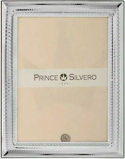 Κορνίζες Prince Silvero Ασημένιες Σετ 2τμχ 13x18cm & 9x13cm Ασημί