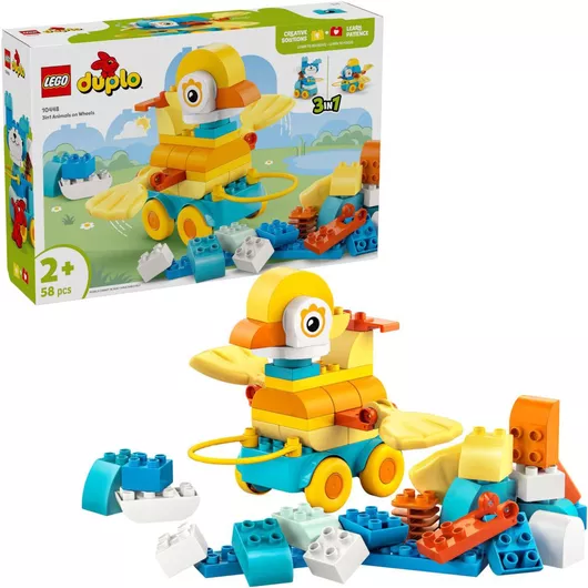Lego Duplo 3in1 Animals on Wheels για 2+ Ετών 58τμχ. product code