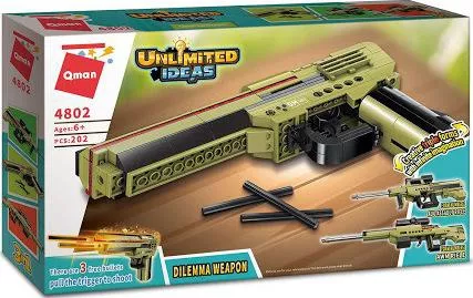 Τουβλάκι Qman Dilemma Weapon για 6+ Ετών 202τμχ.