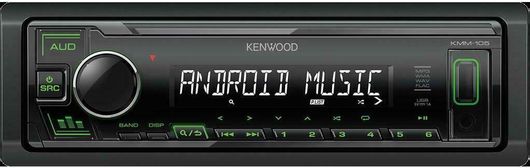 Ηχοσύστημα Αυτοκινήτου Kenwood KMM-105GY Universal 1DIN με USB / AUX & Αποσπώμενη Πρόσοψη