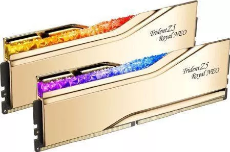 Μνήμη RAM G.Skill Trident Z5 Royal Neo EXPO RGB 32GB DDR5 με 2 Modules (2x16GB) & Ταχύτητα 8000 για Desktop