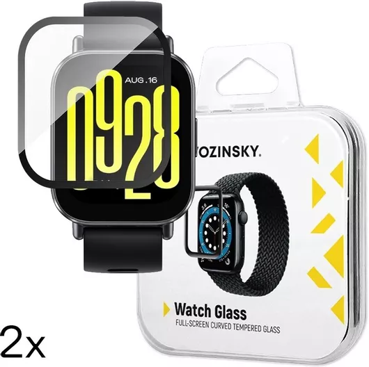 Tempered Glass Wozinsky Full Glue Για  Xiaomi Redmi Watch 5 Active 2τμχ.