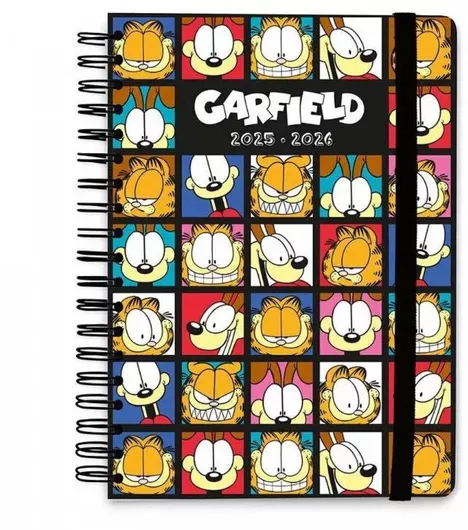 Ημερολόγιο Erik A5 Ακαδημαϊκό Εβδομαδιαίο 12μηνο 2025-2026 Garfield