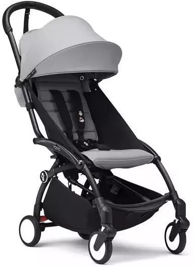 Καρότσι Μωρού Stokke YOYO³ Κατάλληλο από 6+ Mηνών Frame Colour Black / Pack Stone 6.2kg