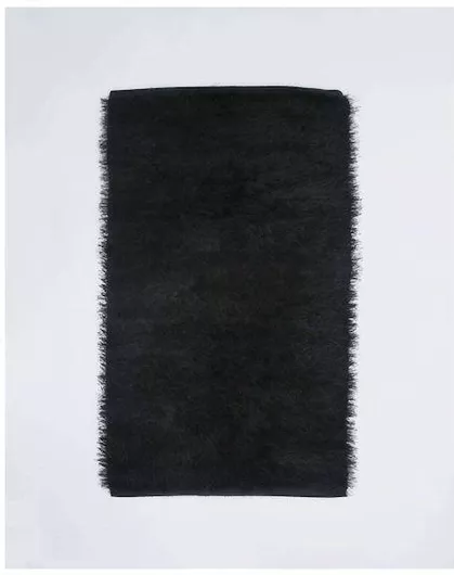 Χαλί Pennie Aryama Shaggy Διάδρομος 65x195cm Μαύρο