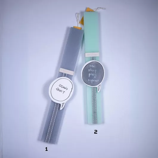 Λαμπάδα Χειροποίητη Quotes.place 0000058 Ορθογώνια, Διαστάσεις, Ποσότητα, Χρώμα