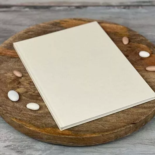 Βιβλίο Ευχών Ορθιο 21x29cm 76 Σελίδες Εκρού