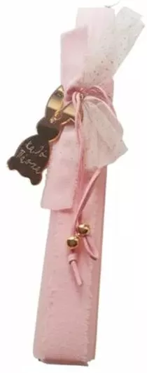 Λαμπάδα Merry Roses Χειροποίητη Αρωματική, Merry Roses, Λκ332, διαστάσεις άγνωστες, 1 τεμάχιο, ροζ χρυσό κουνελάκι