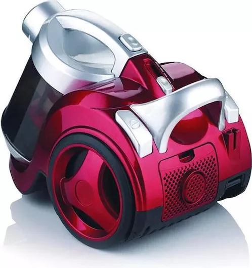 Raf R-8662R Ηλεκτρική Σκούπα 1200W με Κάδο 3lt Κόκκινη