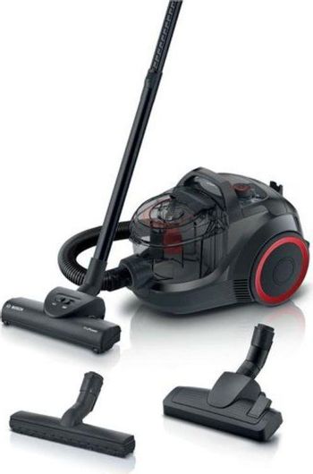 Bosch BGS21POW2 Ηλεκτρική Σκούπα 750W με Κάδο 2lt Μαύρη