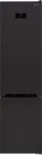 Ψυγειοκαταψύκτης Sharp SJ-BA10DHXAD NoFrost 331lt  Υ185xΠ59.5xΒ65cm Μαύρο