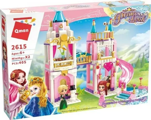 Τουβλάκι Qman Πύργος για 6+ Ετών 405τμχ.