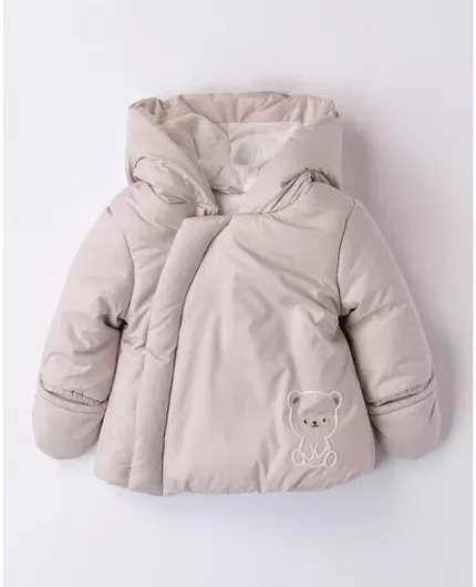 iDO Παιδικό Padded Μπουφάν Casual με Κουκούλα