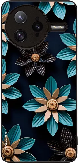 Θήκη Sonique 3d Flower Series Xiaomi Poco F7 Ultra 5g Γαλάζιο