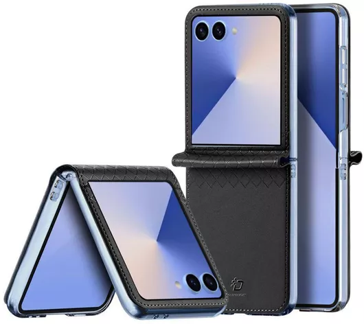 Samsung Z Back Cover Δερμάτινο Μπλε SAMSUNG Z Flip7 5G