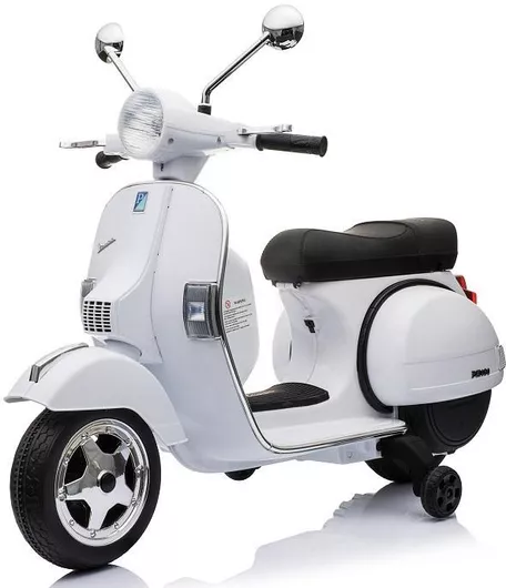 Παιδική Μηχανή Licensed Vespa PX-150 Ηλεκτροκίνητη 12 Volt Λευκό