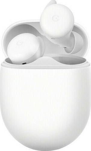 Bluetooth Handsfree Google Pixel Buds A-Series με Θήκη Φόρτισης Clearly White