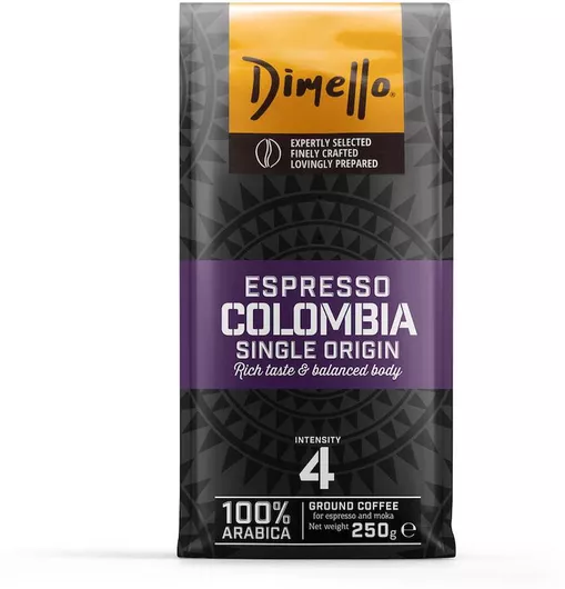 Καφές Espresso Dimello Colombia Αλεσμένος 250gr