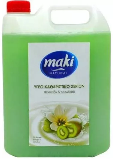 Κρεμοσάπουνο Χεριών Maki 4lt Άρωμα Γιασεμί & Ακτινίδιο